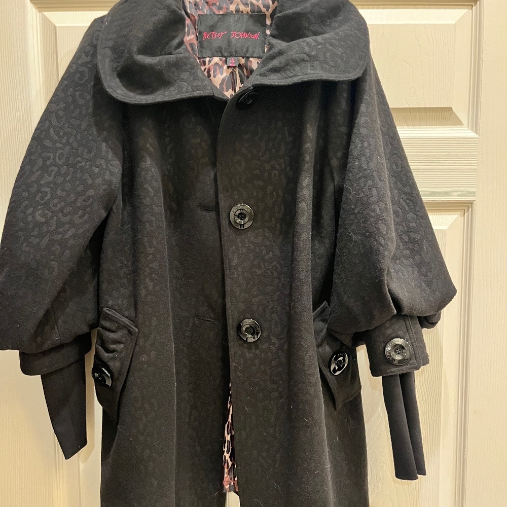 Betsey Johnson Wool Coat